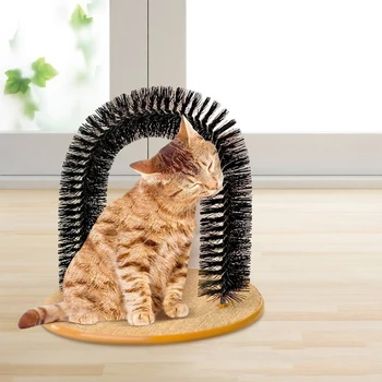 חתול שיער סנדר חתול מגרד צעצוע חתול מברשת זיפים צעצועים עבור חיות מחמד החתול עיסוי מברשת החתול מוצרים צעצועים עבור חיות מחמד אספקה
